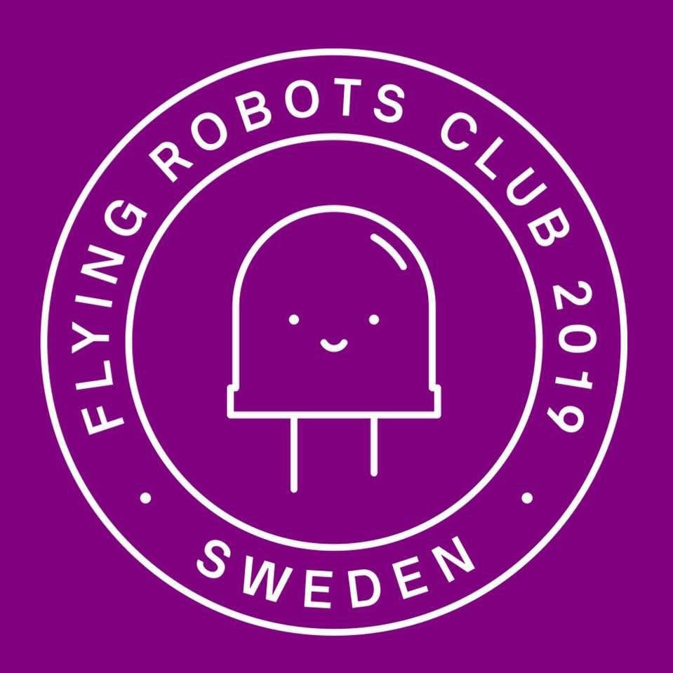 Flying Robots Club logo by Mathilda Ström